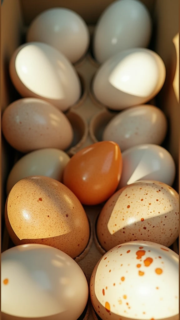 eggs in box