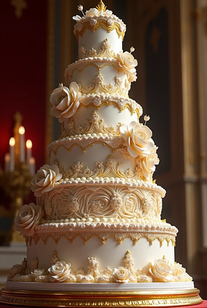 A realistic crafted cake for a king