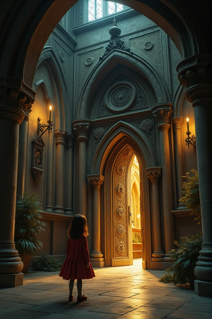 Coraline&#39;s secret door inside Hogwarts castle 
