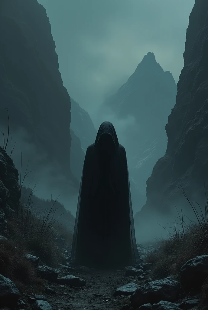 Crea una imagen de black metal
