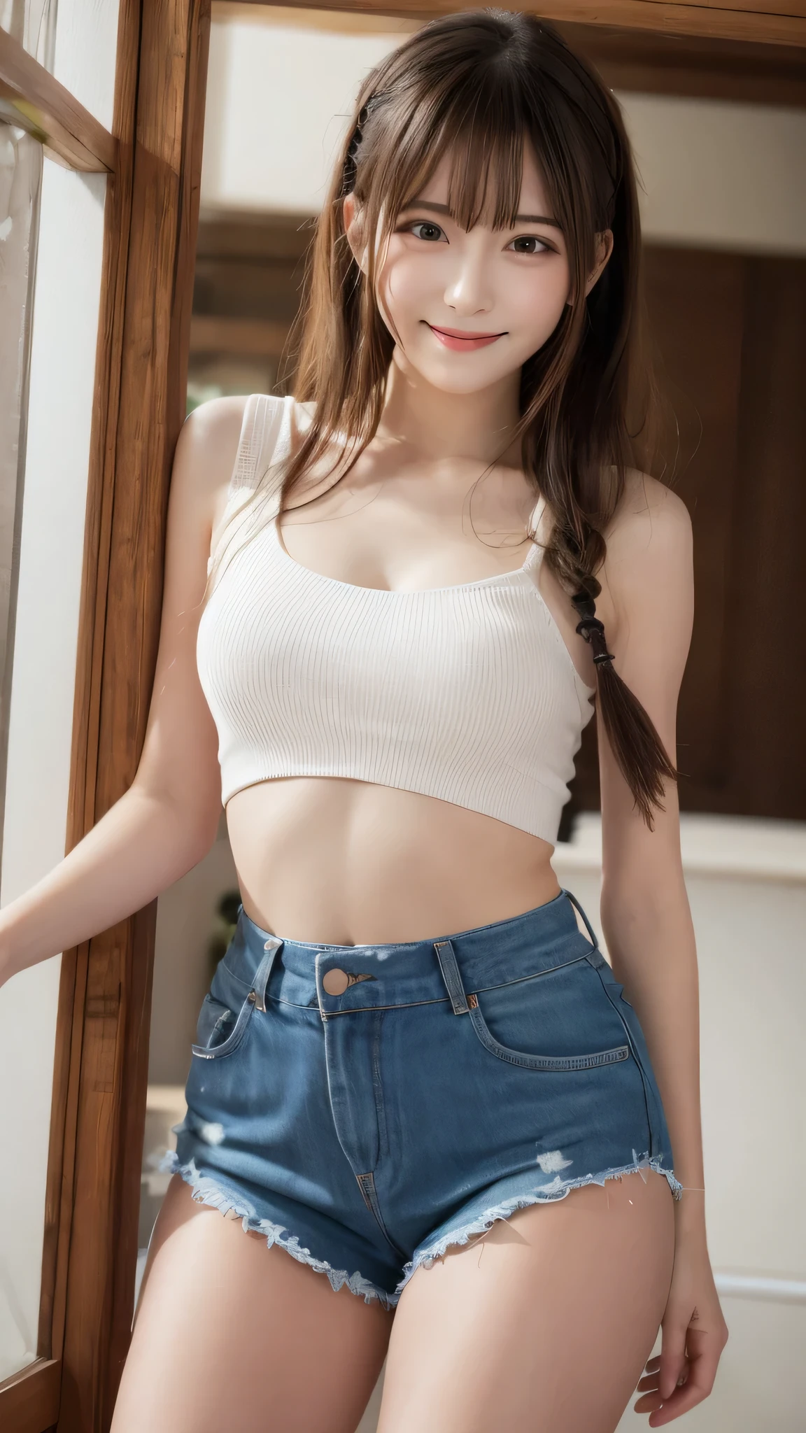 Best image quality (8k, High resolution, masterpiece: 1.2), Very detailed, Random Hairstyles, 2 woman,
Extraordinary beautiful girl、Cute and beautiful face details、(Dealing with the Children_v1:0.008)、
score_9, score_8_upper, score_7_upper,
ハイビスカスのインスピレーションを受けたヘアアクセサリー :1.5
,Active stop temporarily ,
On her side、The thunder danced。
Focus on the upper waist
, Random cute poses ,Big eyes ,Puffy eyes , Heart pupil, blush , Big shy smile ,