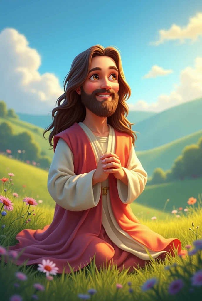 Jesus Disney drawing
