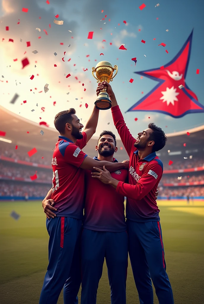 Nepal winning a ICC cricket worldcup
