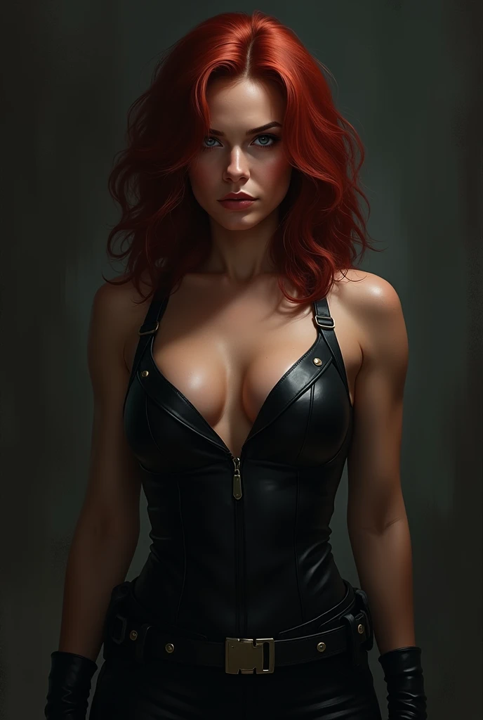 Naked Black Widow 