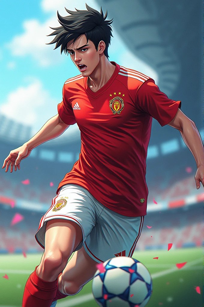 Footballer like anime