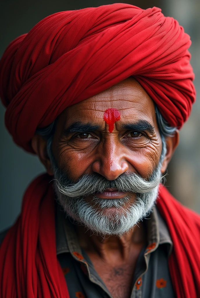Lal pagdi dewasi samaj badi muche round face श्रीजी