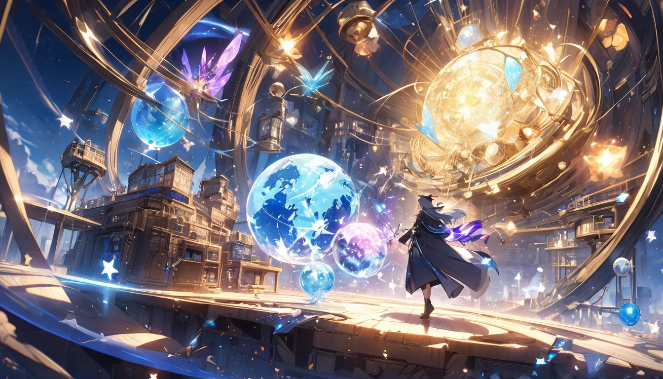 A world where magic and science coexist