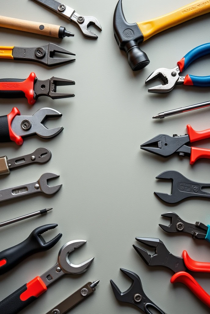 Create a profile picture for a hand tool seller on Mercado Livre