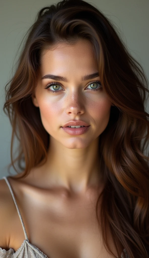 beautiful brunette girl, award-winning photography