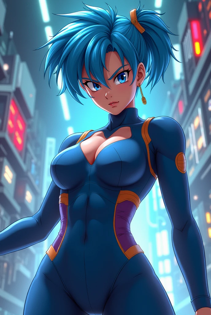 Now make Bulma more like the one from the Dragon Ball Super Hero movie