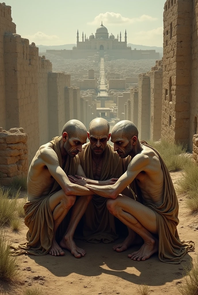 THE FOUR LEPERS OF THE BIBLE OUTSIDE THE CITY OF SAMARIA