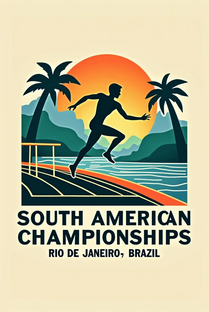 1975 South American Athletics Championships rio de janeiro logo