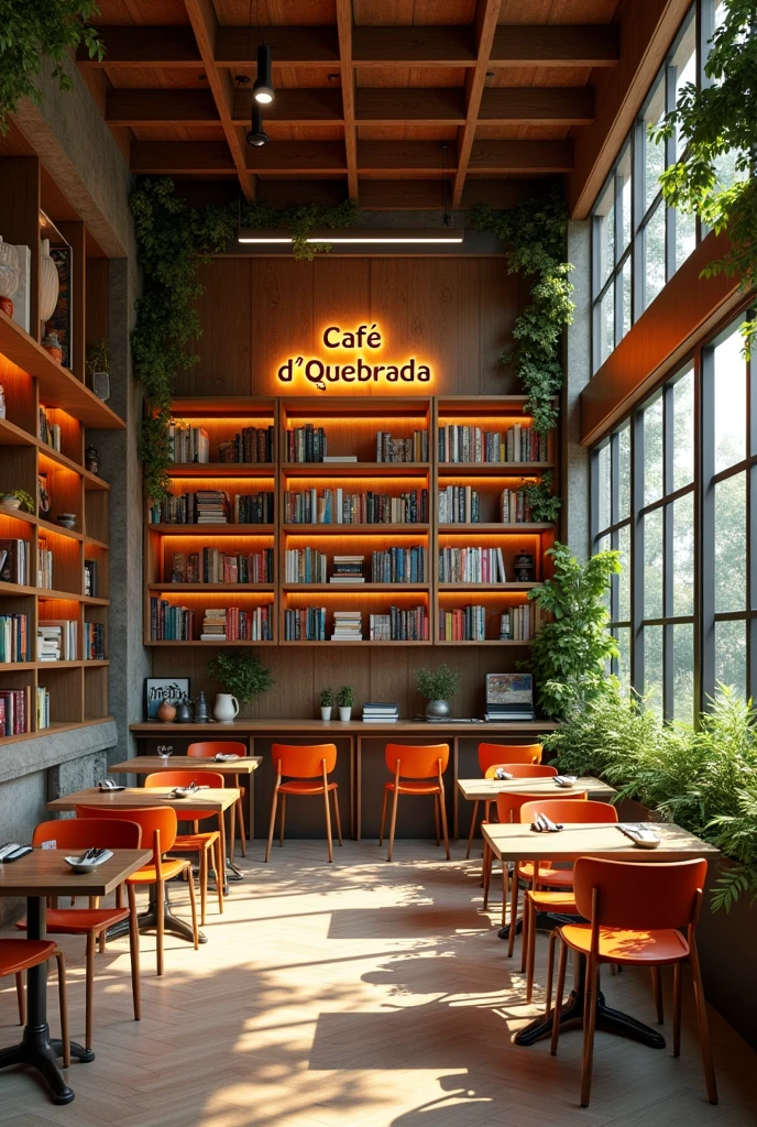 Café D'Quebrada is not just a café; It is a true meeting point in the far east of São Paulo, created with the mission of strengthening and enriching the local community. Our space offers a welcoming and inspiring environment, a diverse library for reading and study, and caféNet — an area dedicated to internet access and equipped with appropriate technology resources. Every detail was thought out to provide a remarkable and memorable experience, promoting meaningful connections and moments of relaxation and learning.