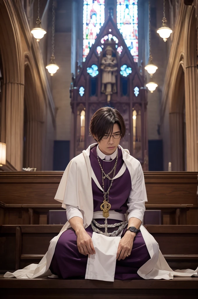 Manly priest
(Stand use)