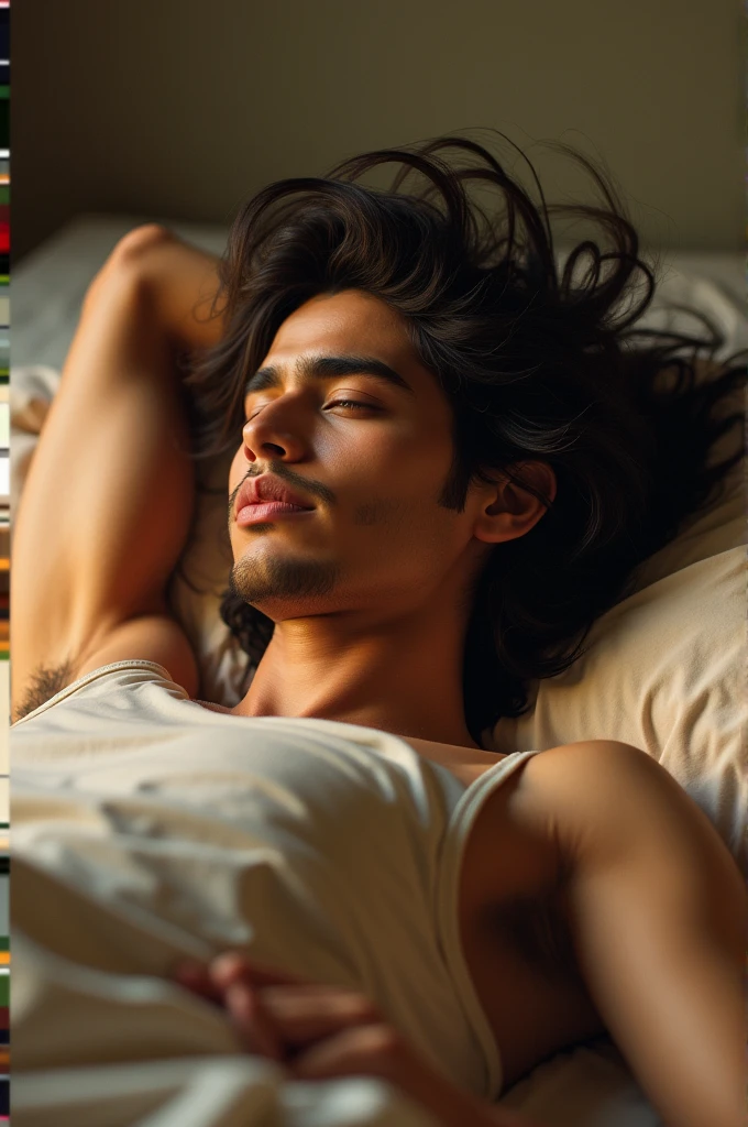 Darshan raval bed pe hair flip krte hue