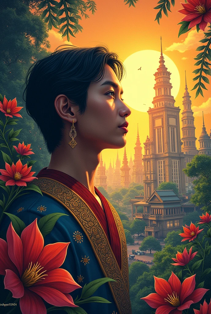 A poster that represent the shift of cultural identify and values as the Philippine moved into the republic era