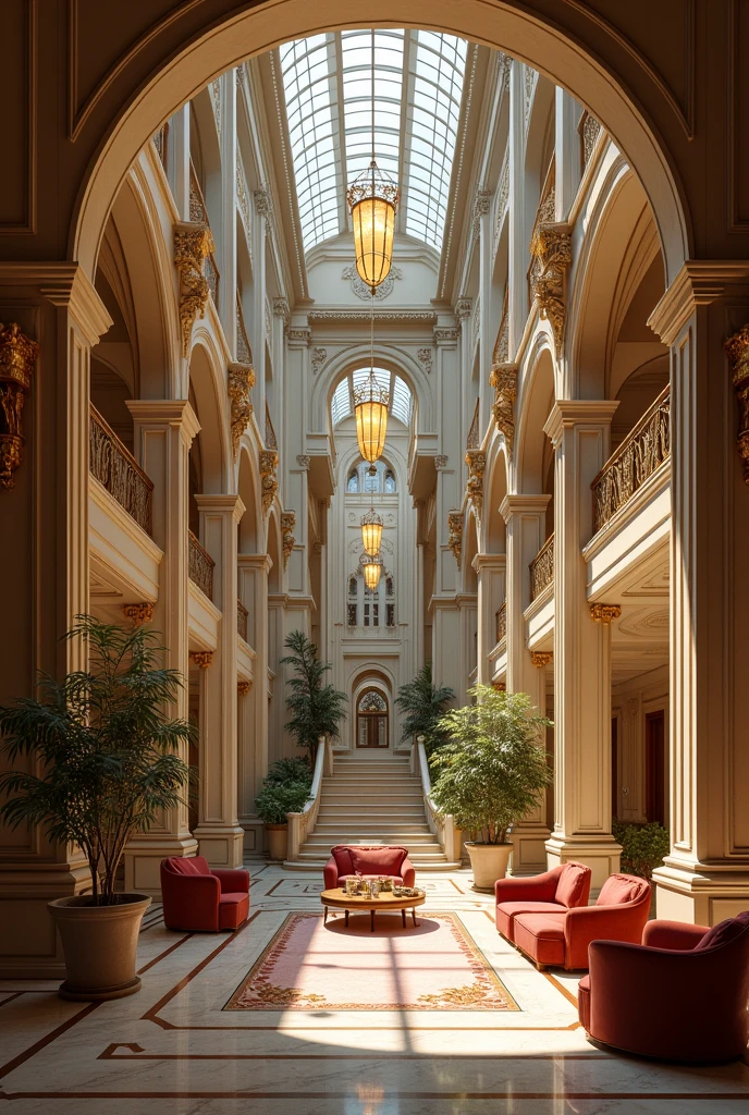 a luxury hotiel