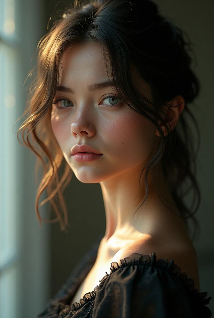 A woman