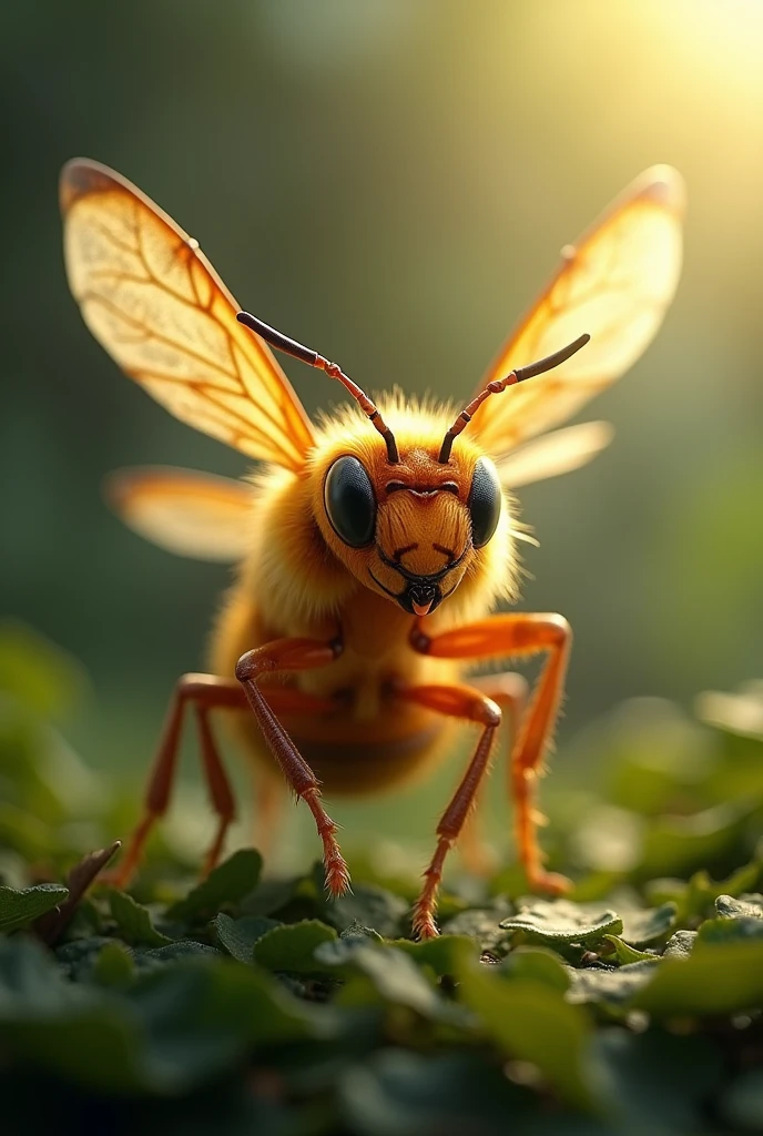 Winged male honeypot ant.