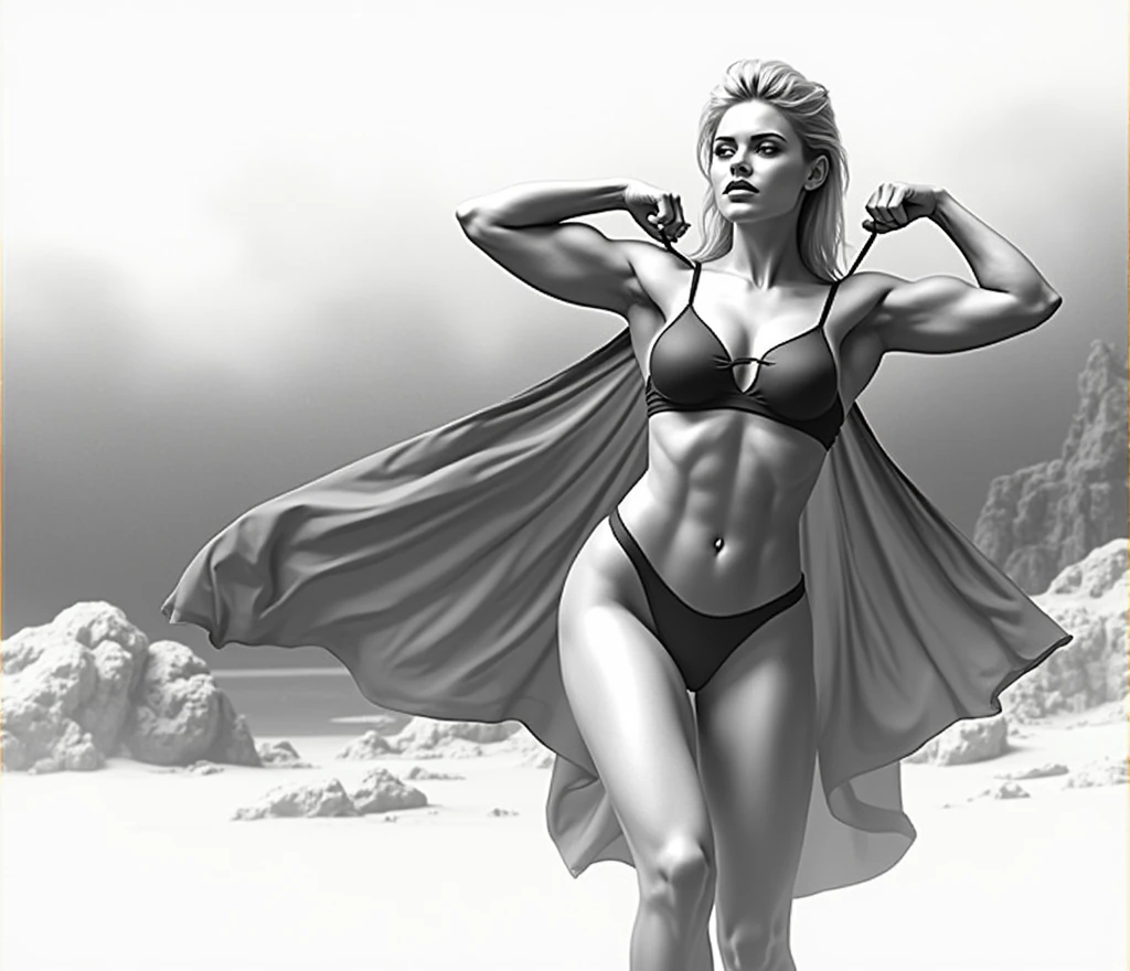 gorgeous young bodybuilder girl with the face of a young Denise Richards, in peak conditioning, flexing her huge ripped muscles, she weighs 260 lbs and has a body fat percentage of 1%, extremely shredded, insanely muscular, powerful ripped pecs, pectorals, ripped muscular pectorals, female, gorgeous face, insanely muscular and sculpted physique. naked super muscular, gorgeous, tanned, jacked, huge, insanely ripped lean girl with hard nipple and long midriff and tiny waist and 10-pack abs, flat stomach, shredded abs, sculpted shoulders, best quality, solo, seductive smile, best quality, extremely detailed