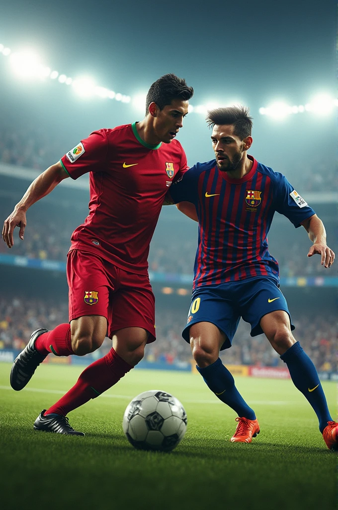 Cristiano Ronaldo Matando Messi