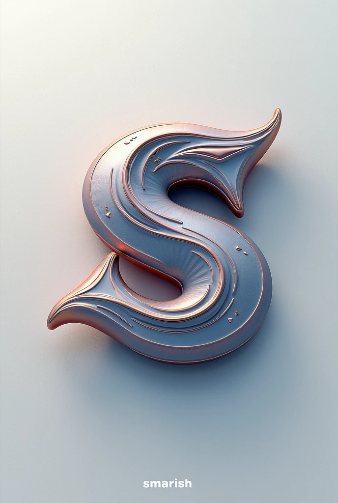 (photorealism:1.2), artistic and creative logo/watermark for a youtube channel 'Smarish'