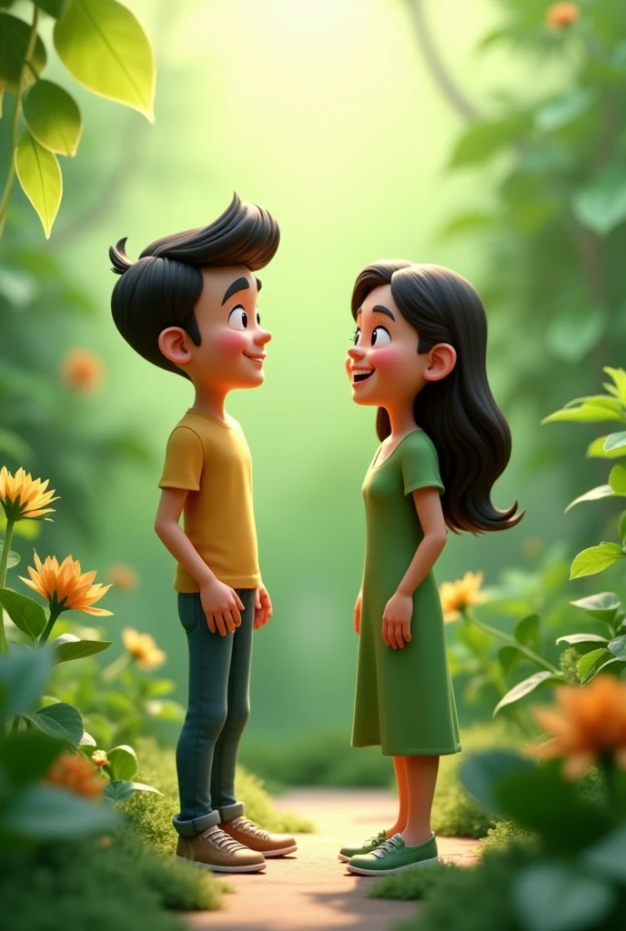 Bring your social media ads to life with Seart! Create vibrant, green-themed visuals featuring two animated friends sharing exciting news. With Seart, your designs will not only catch the eye but also convey the warmth of genuine conversations. Make your content stand out and connect with your audience like never before