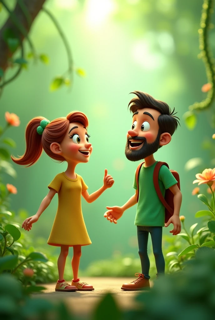 Bring your social media ads to life with Seart! Create vibrant, green-themed visuals featuring two animated friends sharing exciting news. With Seart, your designs will not only catch the eye but also convey the warmth of genuine conversations. Make your content stand out and connect with your audience like never before