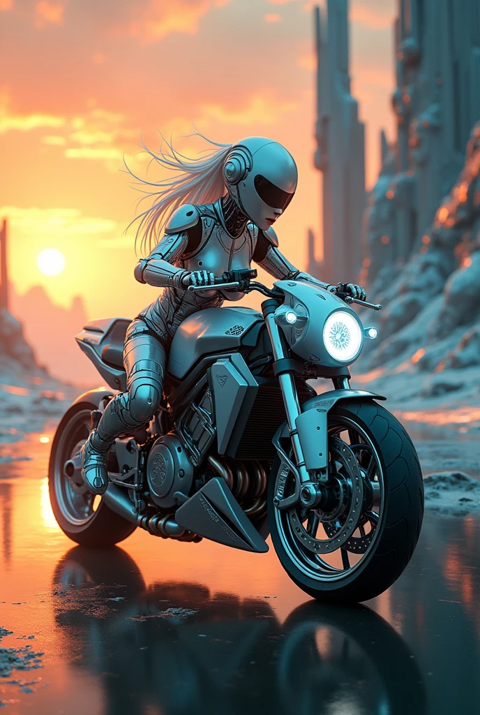 As the name indicates, silvered leaf beautiful girl side body hot robot bike are silver to dark gray in color. Infants, roport amazing however, are bright orange and sky blue