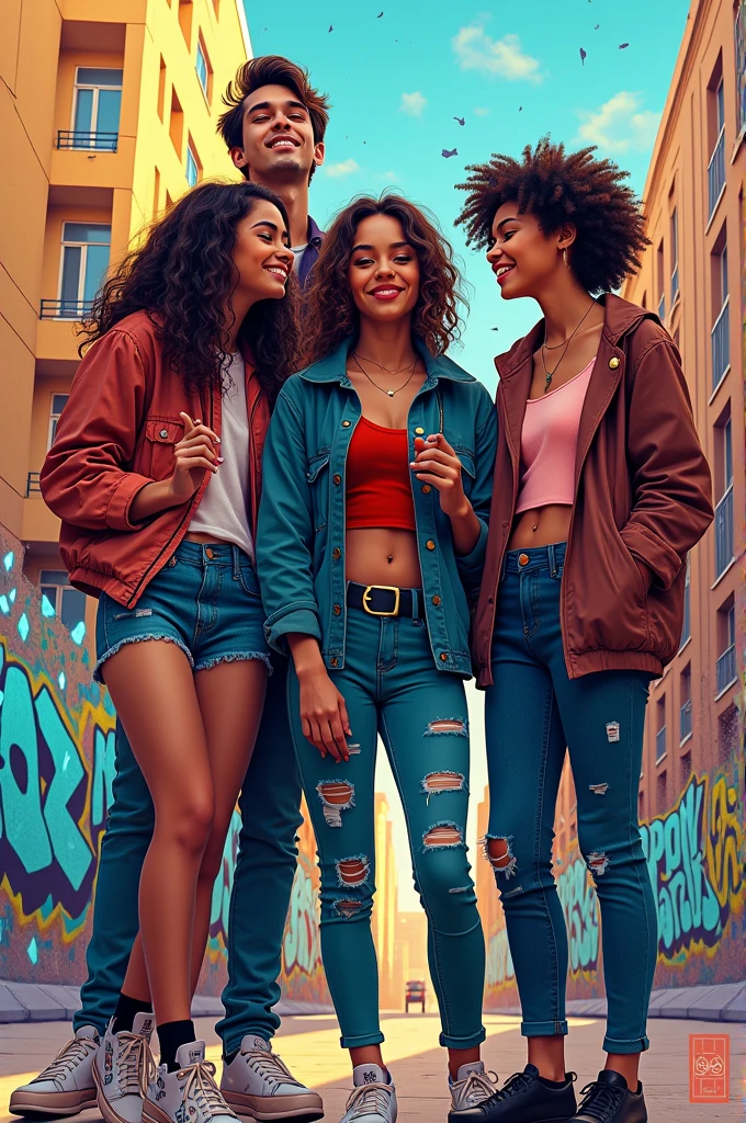 Create a Teen Themed Music Album Cover: shards.
The cover doesn't need to have a singer, just a scenario or art that represents the album and it has to be a cool and youthful cover