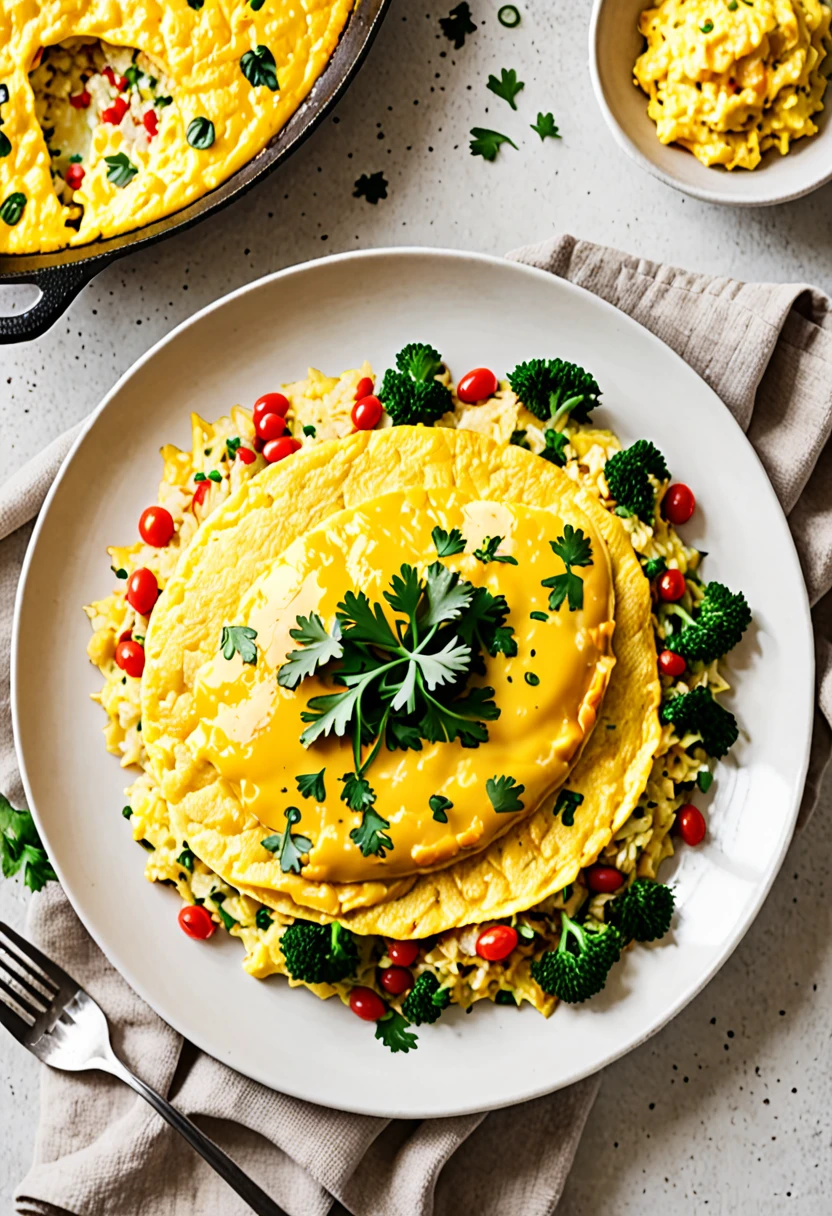 Omelette rice