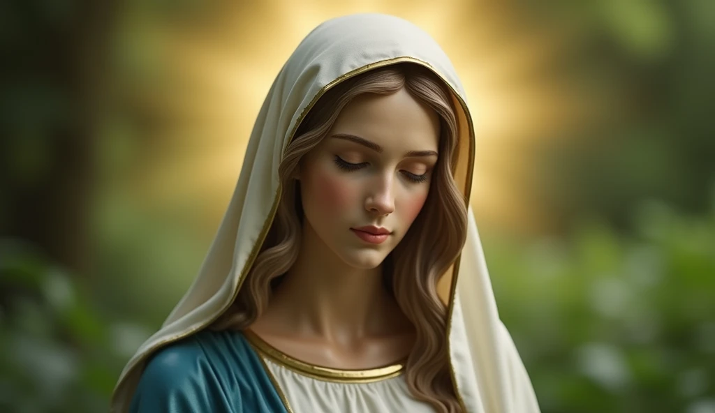 Virgin Mary, Fujifilm X-T4, 200mm telephoto lens, f/5.6, shutter speed 1/4000s, natural outdoor lighting, sharp details