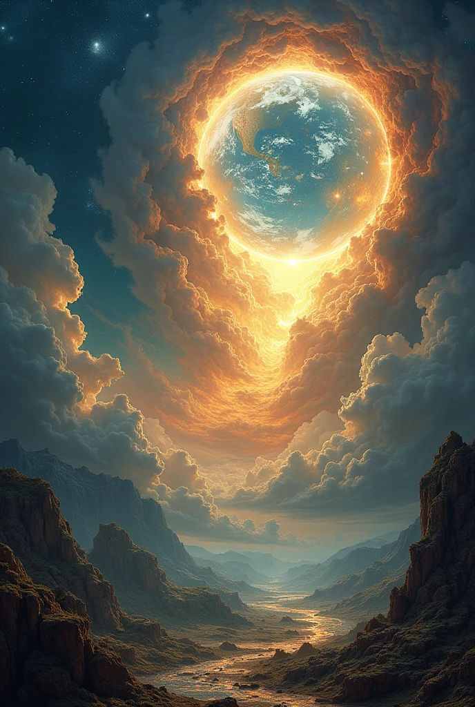 This is the start where God created our earth, God made the "day and night" in the first day, made "sky" in the second day, made the "land and seas" in the third day, made two great light, greater light to govern the day and the lesser light in night and also made the stars in the fourth day, created the great creatures of the sea and every living thing in fifth day, made the animals, creatures, and mankind "male and female" in the sixth day and the seventh day is the rest