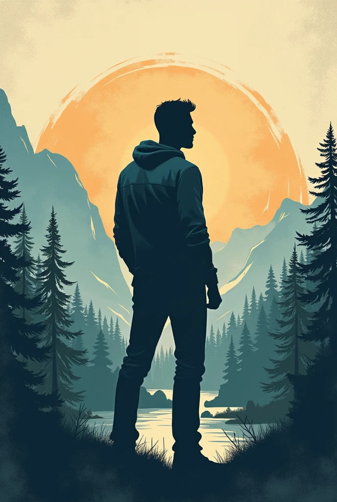 An informative and eye-catching Men's Retreat banner Without caption, just the image