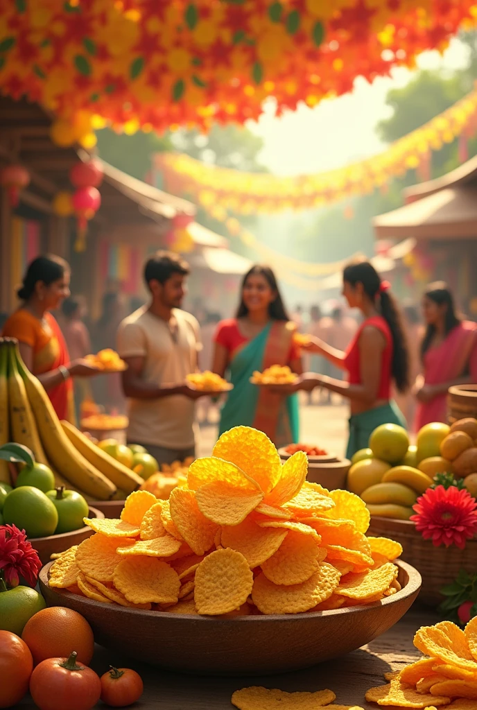 Banana chips sales promotion for onam festival
