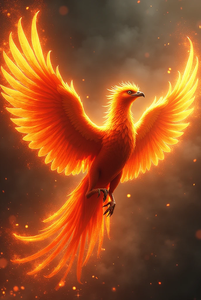 A majestic phoenix soars through the air, its wings gracefully spread. Its plumage glows with a thousand fires, changing from scarlet to incandescent gold, with shades of orange and yellow dancing around its body enveloped in flames. Its piercing eyes seem to reflect the age-old wisdom of this mythical creature. The phoenix soars with hypnotic strength and elegance, leaving behind a trail of sparkling sparks. Its presence evokes a sense of renewal, rebirth and mystical power. The sky ignites around him, as if nature itself were celebrating the arrival of this majestic firebird. a masterpiece, 8k resolution, dark fantasy concept art, by Greg Rutkowski, dynamic lighting, hyperdetailed, intricately detailed, Splash screen art, trending on Artstation, deep color, Unreal Engine, volumetric lighting, Alphonse Mucha, Jordan Grimmer, purple and yellow complementary colours Epic cinematic brilliant stunning intricate meticulously detailed dramatic atmospheric maximalist digital matte painting Epic cinematic brilliant stunning intricate meticulously detailed dramatic atmospheric maximalist digital matte painting a masterpiece, 8k resolution, dark fantasy concept art, by Greg Rutkowski, dynamic lighting, hyperdetailed, intricately detailed, Splash screen art, trending on Artstation, deep color, Unreal Engine, volumetric lighting, Alphonse Mucha, Jordan Grimmer, purple and yellow complementary colours a masterpiece, 8k resolution, dark fantasy concept art, by Greg Rutkowski, dynamic lighting, hyperdetailed, intricately detailed, Splash screen art, trending on Artstation, deep color, Unreal Engine, volumetric lighting, Alphonse Mucha, Jordan Grimmer, purple and yellow complementary colours Epic cinematic brilliant stunning intricate meticulously detailed dramatic atmospheric maximalist digital matte painting a masterpiece, 8k resolution, dark fantasy concept art, by Greg Rutkowski, dynamic lighting, hyperdetailed, intricately detailed, Splash screen art, trending on Artstation,