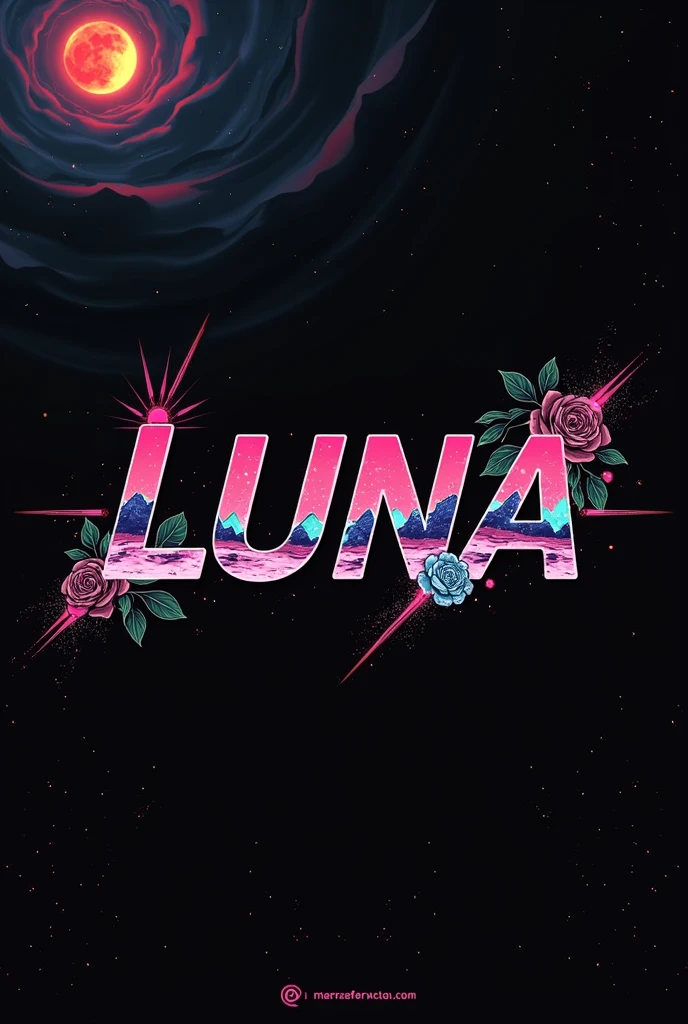 High resolution, logo spelling swiftly “Luna” cool, Jdm theme, anime theme, Cyberpunk vibe name spelling, brand logo, logo for tshirt, brand logo “LUNA”, neon vibes, acid trip vibes, acid trip, shooting stars, acid trip inside “LUNA”, acid trip, hallucinations inside “LUNA”, Waves of hallucinations, purple, techno hallucinations inside “LUNA”, Acid trip hallucinations inside “LUNA” , Waves of hallucinations inside “LUNA, splash, black roses with green leaves, blood moon, horror, ice, hallucinations of peace, sins, 