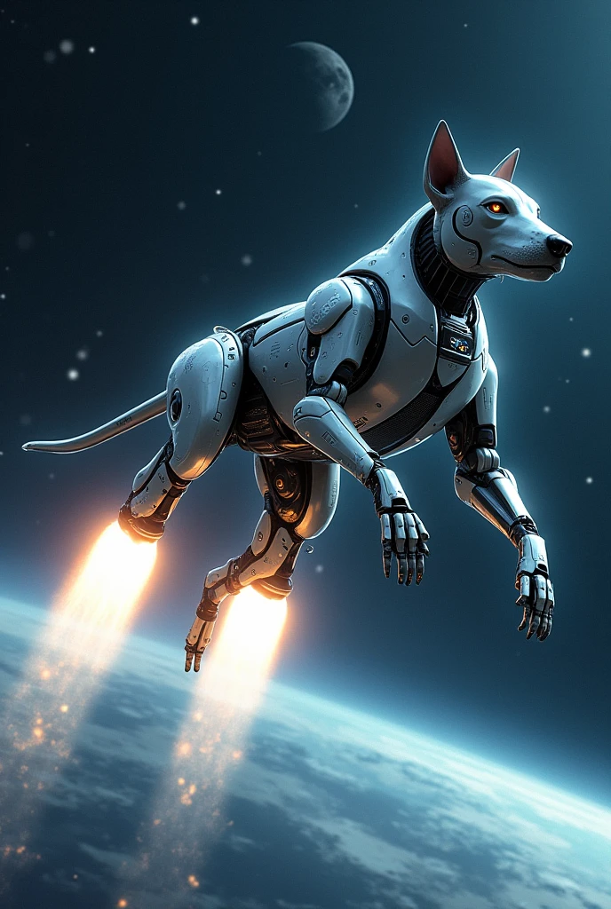 Un robot-chien qui s'envole pour l'espace