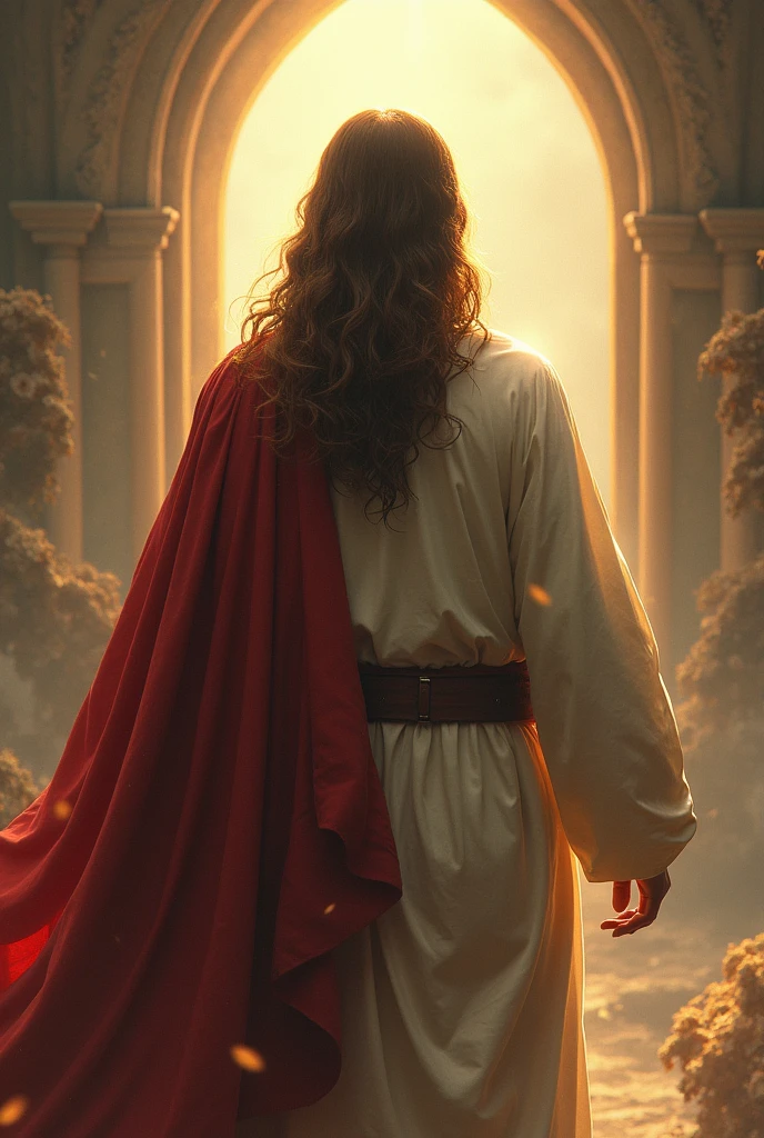 Jesus Christ back side 
beautiful images 