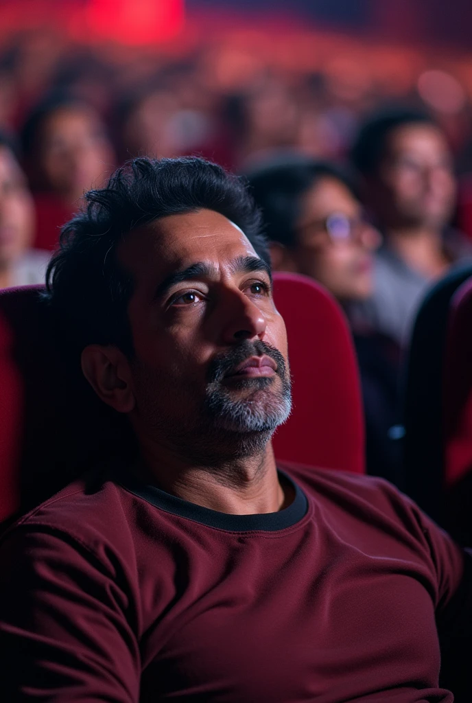 30 year old Indian man, movie theatre 