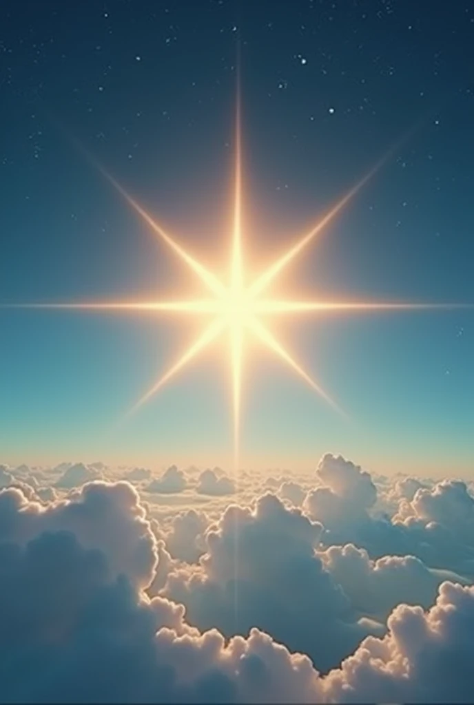 Draw a star in the daytime sky