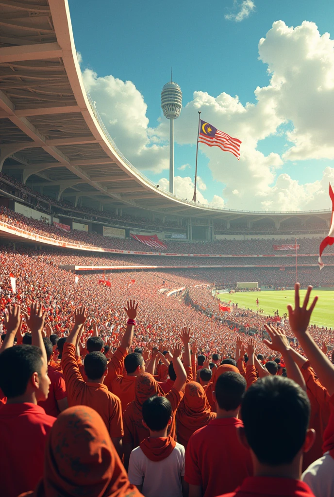 Malaysia's Independence Day 1957 at Merdeka Stadium