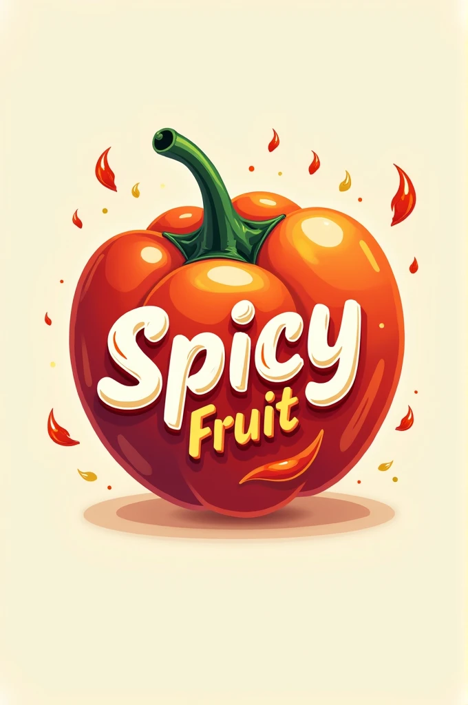 Spicy fruit company logo