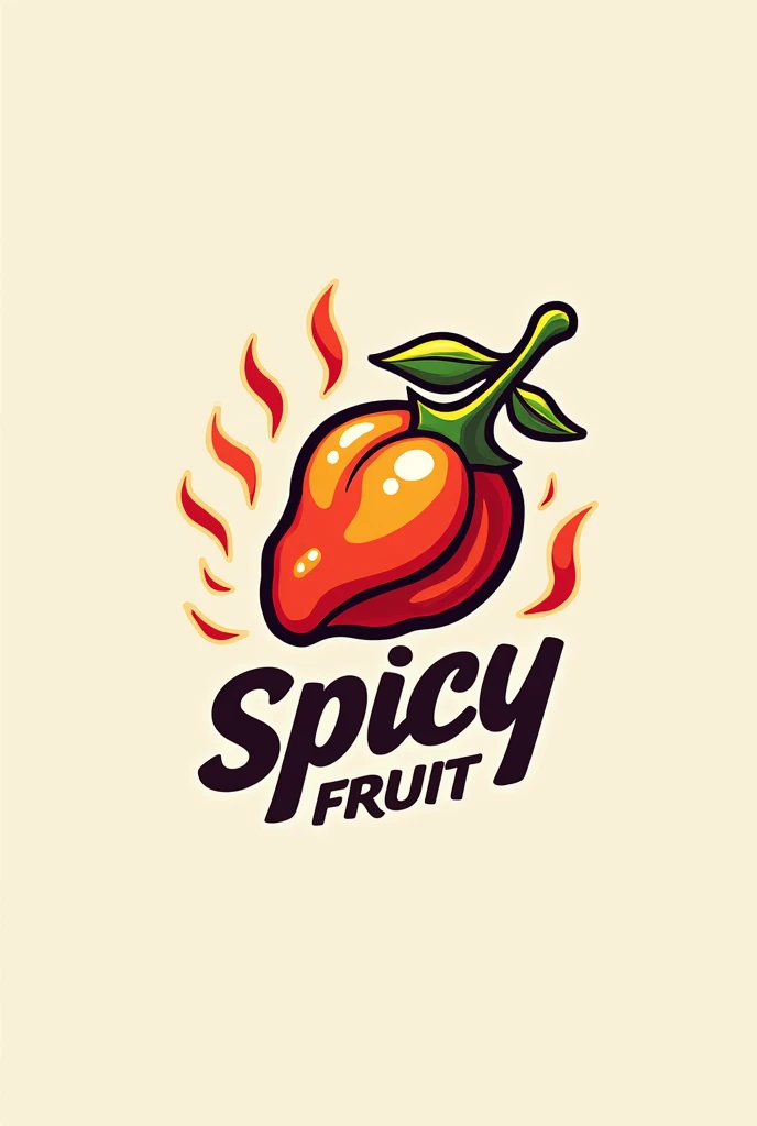 Spicy fruit company logo