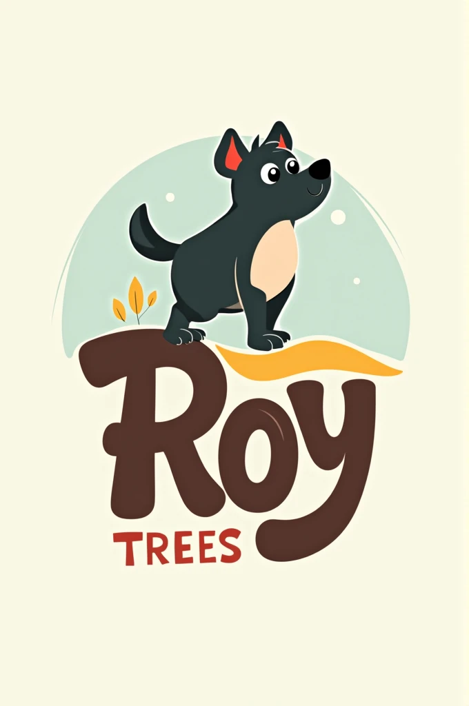 A logo design for a shop company called Roy