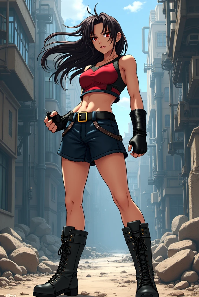 Tifa in Final Fantasy