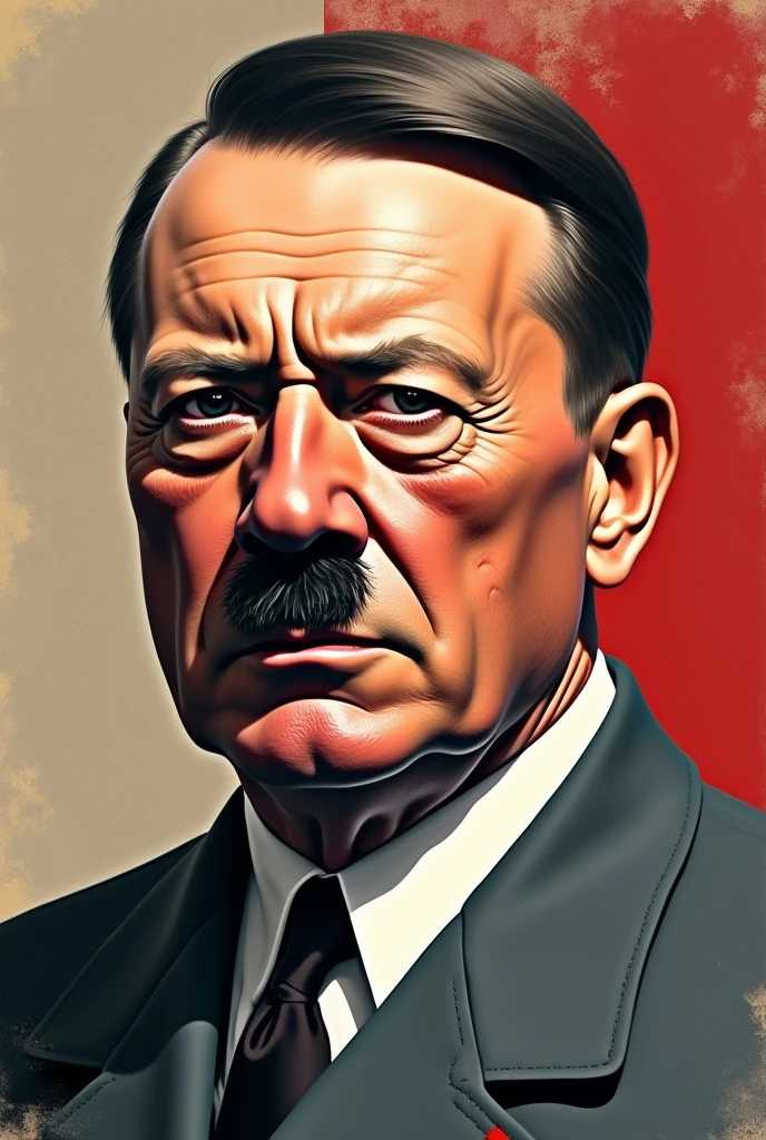 You can make a portrait of Hitler in color