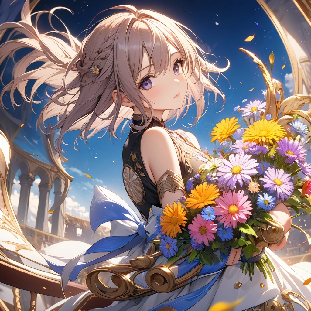 One girl,, mAster Piece,Highest quality,Aster Piece,beautiful,Highly detailed CG Unity 8k wallpaper