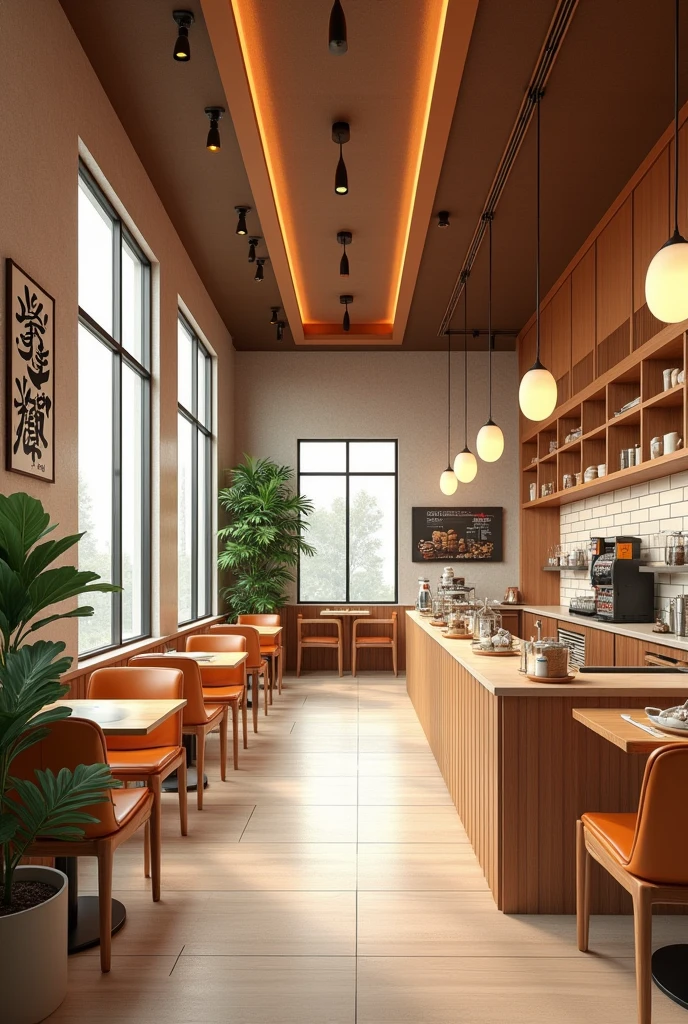 Create interior perspectives for the milktea shop
The client for this project is a start-up business that oers milk tea to its surrounding community. Most of their projected customers are going to be students from the adjacent high school