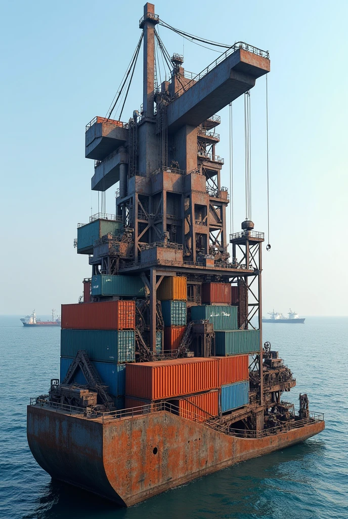 IMPORTING AT SEA CARGO METAL SCRAP GLOBALLY IN INDIA SCULPTURE